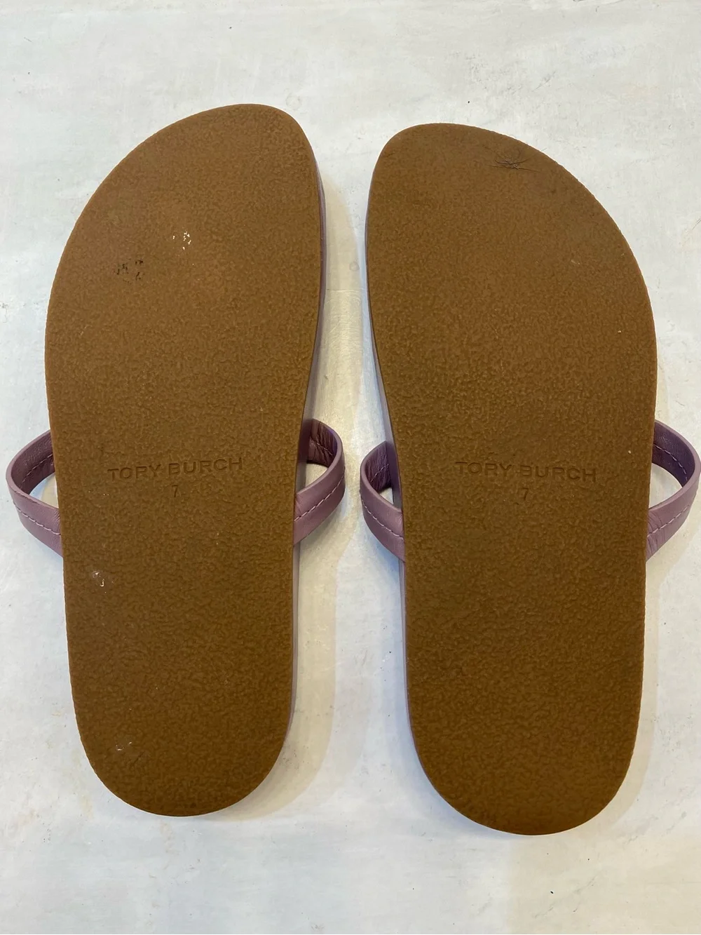 Tory Burch Miller Cloud Sandal Size 7 great condition perfect bottom clean
